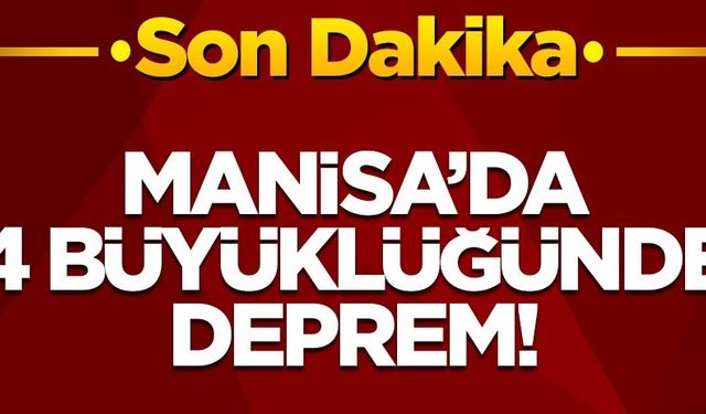 Manisa'da Deprem: 17 Eylül 2024'te Meydana Gelen Sarsıntı Hakkında Son Gelişmeler