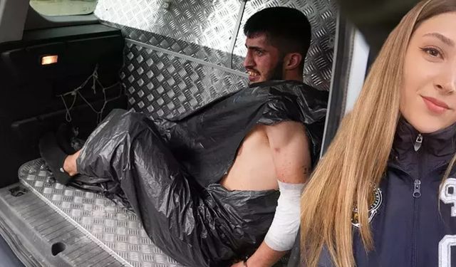 Polis memurunu şehit eden şüpheliye çöp poşeti giydirildi, hayvan aracına bindirildi