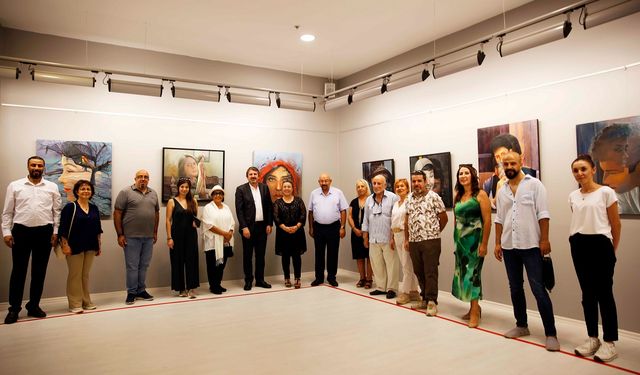 Gaziantep Sanko Sanat Galerisinde karma sergi sanatsever ile buluştu