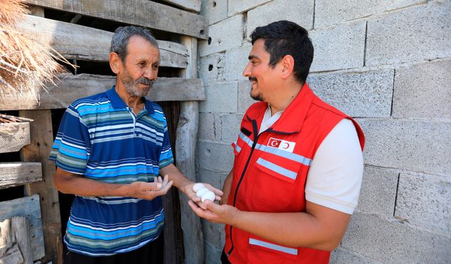 Türk Kızılay’dan depremden etkilenen çiftçilere destek