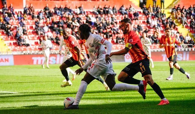 1 puana razı olduk! Gaziantep FK: 2- Kayserispor: 2