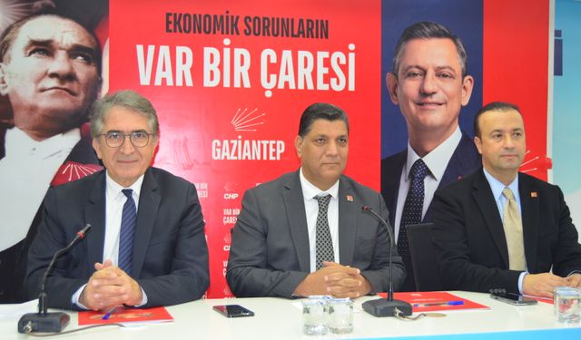 CHP Ekonomi Heyeti, Gaziantep’ten start verdi