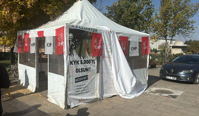 Gaziantep’te CHP standına çirkin saldırı