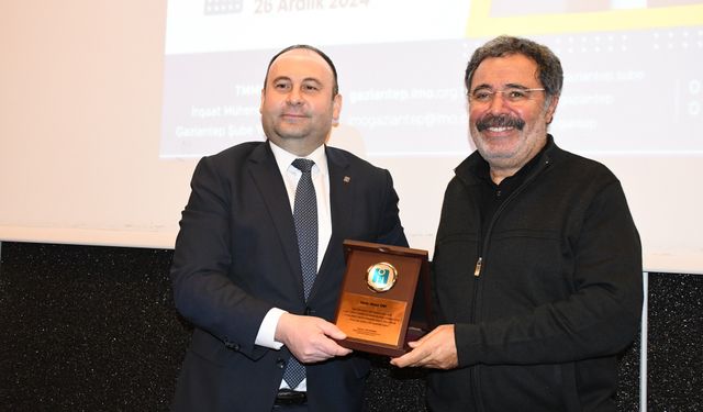 İMO Gaziantep, Ahmet Ümit'i ağırladı