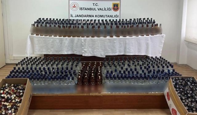 81 İlde "Çengel-13" Operasyonu! 10 Bin 600 Litre Sahte Alkol Ele Geçirildi