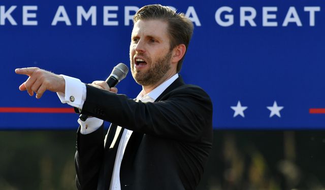 Trump'ın oğlu Eric Trump'ın sosyal medya paylaşımı tepki çekti