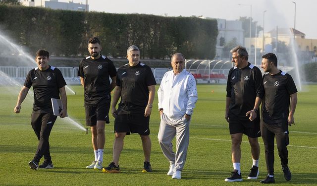 Fatih Terim, Al-Shabab'ın Başında İlk Antrenmanına Çıktı