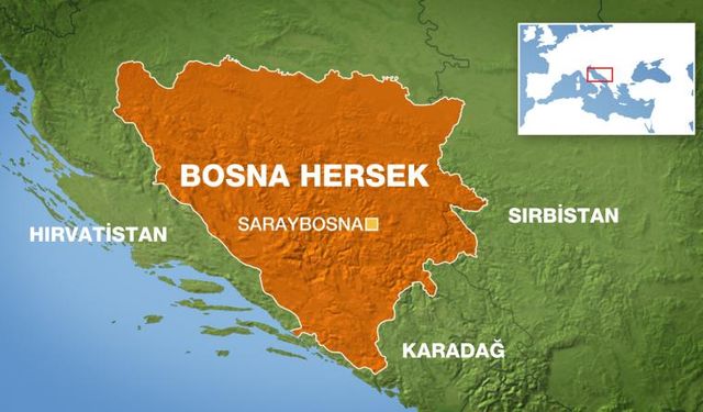 Bosna Hersek’te Yollar kapandı, 200 bin hane elektriksiz kaldı