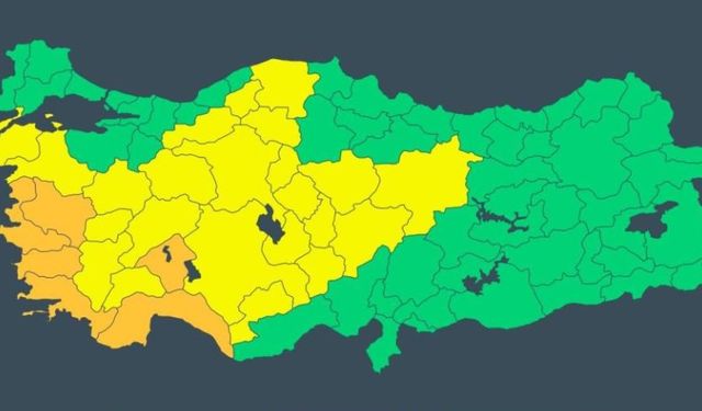 AFAD'dan Şiddetli Yağış Uyarısı