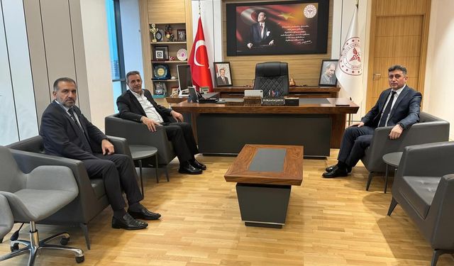 Gaziantep Milletvekili Çelikaslan’dan İl Sağlık Müdürlüğüne Ziyaret