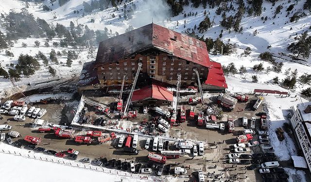 Kartalkaya'daki otel yangınına ilişkin gözaltı sayısı 11'e yükseldi: Belediye ve İtfaiyeden İki Yetkili Gözaltında