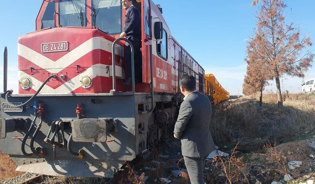 Karkamış’a yük treni seferleri başladı