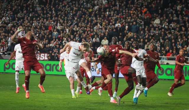 Atakaş Hatayspor: 1 - Galatasaray: 1 (Maç sonucu)