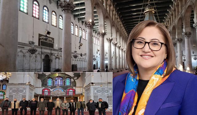 Fatma Şahin Müjdeli haberi duyurdu! Emevi Camii’nin halıları ilk teravihe yetişecek