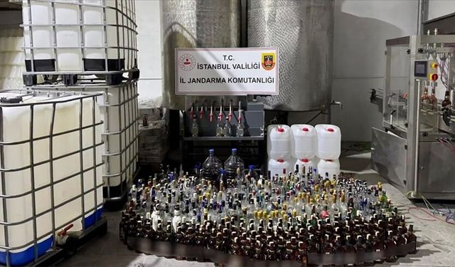 Ülke Genelinde 50 Bin 105 Litre Sahte Ve Etil Alkol Ele Geçirildi