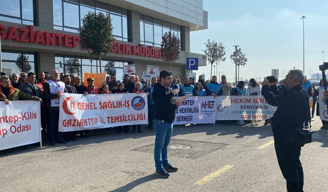 Gaziantep’te Aile Hekimleri iş bıraktı