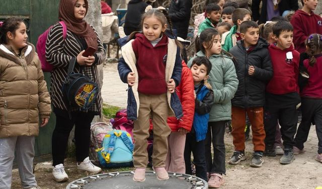 Şehitkamil’den köy okullarında çocuk şenliği