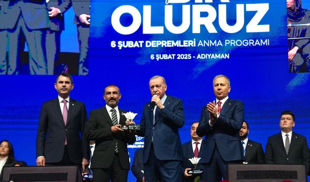 Cumhurbaşkanı Erdoğan’dan GTO Başkanı Yıldırım’a ödül…