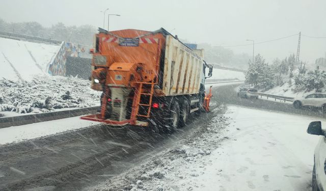 Gaziantep’te Kar Yağışı Başladı