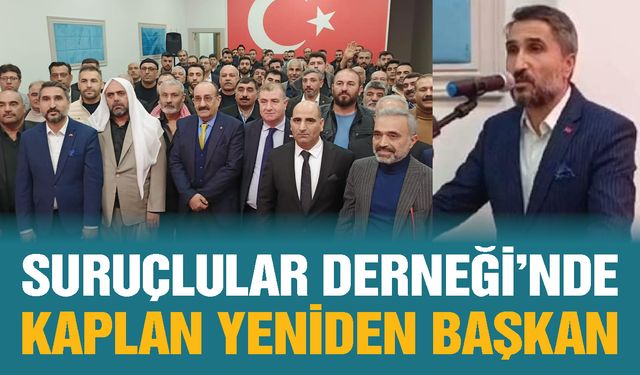 Gaziantep Suruçlular Derneği’nde Kaplan yeniden başkan seçildi