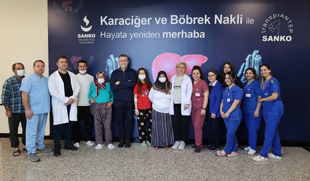 SANKO Üniversitesi Hastanesi’nde, üç hasta kadavradan böbrek nakliyle yaşama yeniden tutundu