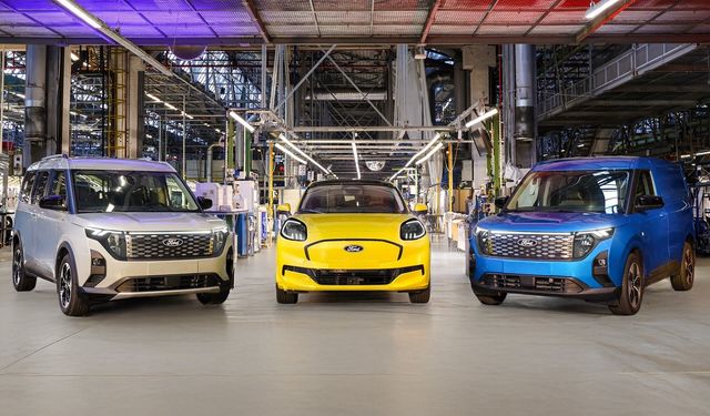 Tamamen elektrikli yeni Ford'lar Avrupa yollarına çıkmaya hazır