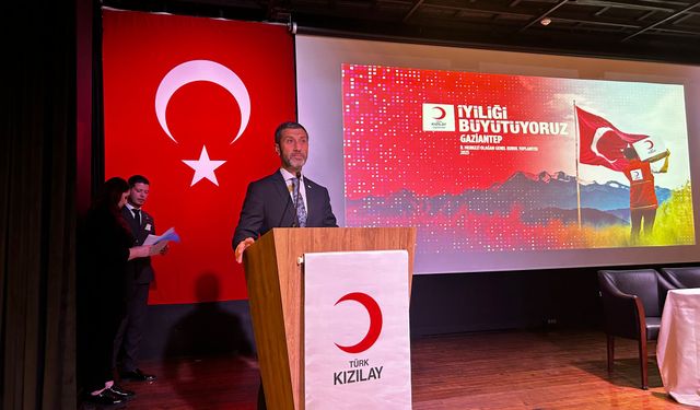 Türk Kızılay Gaziantep Şubesi’nde Bozgeyik yeniden başkan…