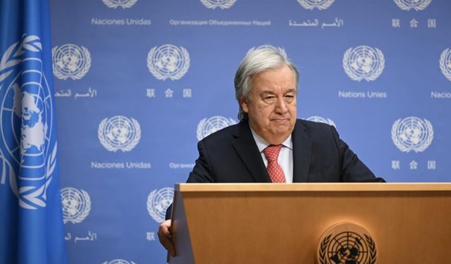 BM Genel Sekreteri Guterres'ten Gazze Açıklaması!