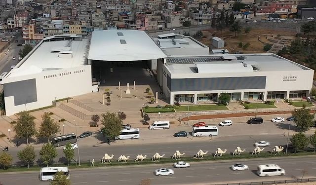 Gaziantep Zeugma Mozaik Müzesi'ne ziyaretçi akını