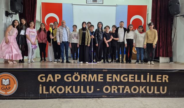 GKV'li öğrencilerden anlamlı oyun