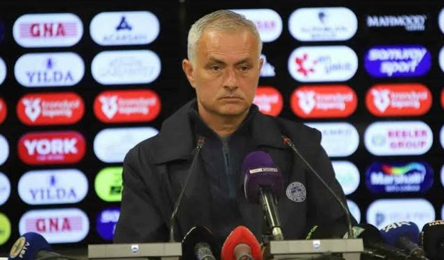 Jose Mourinho: "Ben maçları taraftar gibi düşünemem”