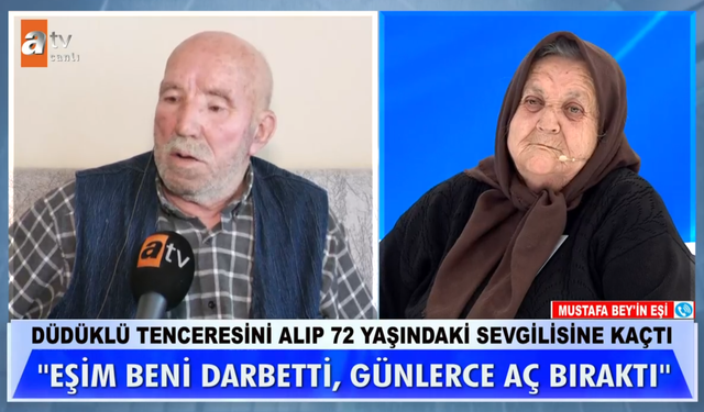 Düdüklü Tenceresini Alıp Sevgilisine Kaçtı! 72 Yaşındaki Aşk, Canlı Yayında Büyük Kriz Yarattı