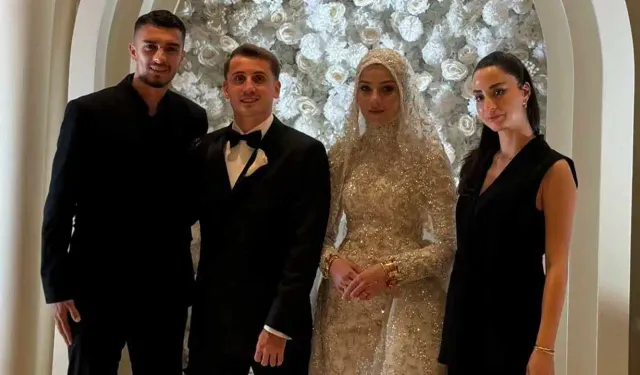 Kerem Aktürkoğlu ve Ceren Azak Dünyaevine Girdi