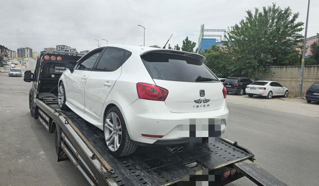 Gaziantep’te çevreyi rahatsız eden sürücülere af yok! Ceza üstün ceza…
