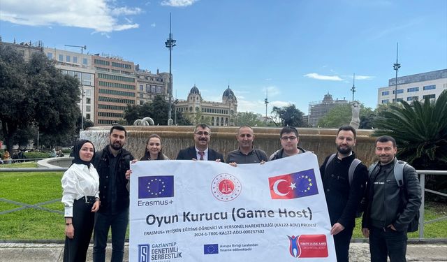 Gaziantep Denetimli Serbestlik Müdürlüğü personeline Europass Hareketlilik Belgesi verildi