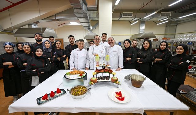 Gastronomi öğrencileri Osmanlı lezzetlerini günümüze taşıyor