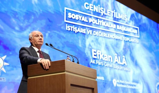 AK Parti Genel Başkan Vekili Ala'dan CHP'ye tepki!