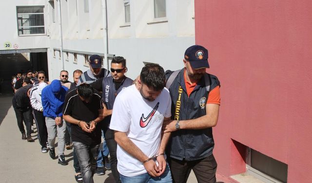 Kayhanlar suç örgütüne 20 ilde operasyon! 55 tutuklama