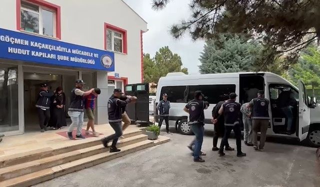Gaziantep’te Göçmen Kaçakçılığı Operasyonu! Çok Sayıda Gözaltı…