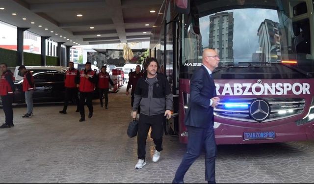 Trabzonspor, Türkiye Kupası finali için Gaziantep’te!