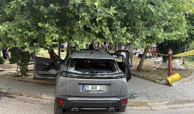 Hastane Bahçesinde Feci Olay: Dinlenenlerin Arasına Daldı