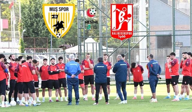Muşspor, TFF 2. Lig'e Yükselme Hedefinde Balıkesirspor ile Karşı Karşıya Geldi