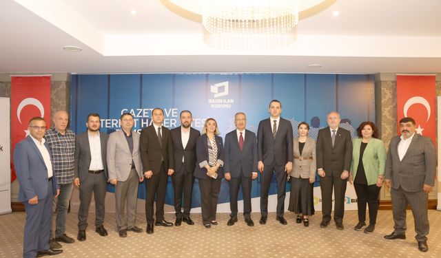 BİK Genel Müdürü Erkılınç, Gaziantep Basını ile bir araya geldi…