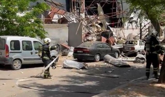Gaziantep ‘te halı fabrikasında patlama! Çok sayıda yaralı var