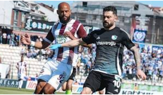 Bandırmaspor - Erzurumspor maçı kaç kaç bitti? Maç özeti burada