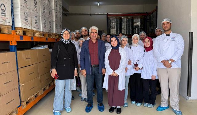 GAÜN öğrencilerinden teknik gezi