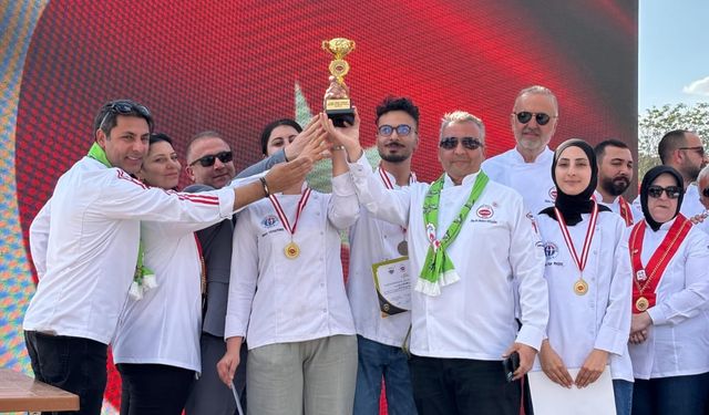 GAÜN Gaziantep Ulusal Yemek Yarışmasında Birinci Oldu