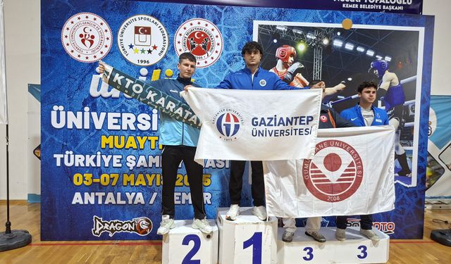 GAÜN’lü sporculardan önemli başarı