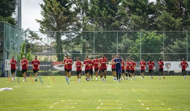 Gaziantep FK, Kasımpaşa maçı hazırlıklarına devam etti