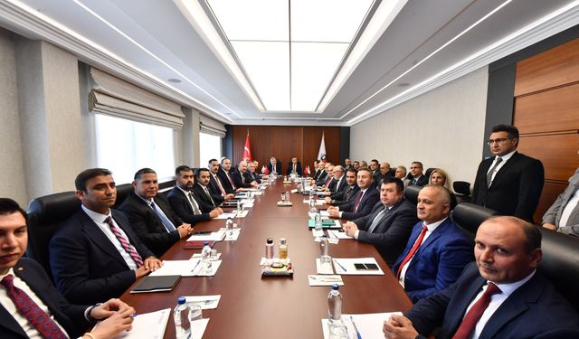 Gaziantep OSB'de kritik toplantı! Bölgenin Teknoloji Üssü olacağız